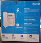 At t Cl2909 Corded Phone Speakerphone Caller Id Call Waiting White New In Box