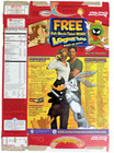 2003 Looney Tunes Movie General Mills Lucky Charms Cereal Box