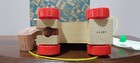  01097 Fisher-price Jingle Elephant Pull Toy Mpn 6145 Vintage 1993 W  Box