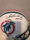 Dan Marino Miami Dolphins Autographed   Inscripted Throwback Helmet - Fanatics