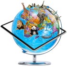 10  3d World Globe Rotating Earth Modern Desktop Globe With Metal Stand For Kids