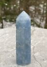 Blue Calcite Point Wand   Spiritual Growth Relaxation Confidence 29827e