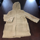  575 Polo Ralph Lauren Camel Unisex Sz 7 Wool Hooded Melton Duffle Coat