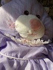 Vintage 1986 Fisher Price Puffalump Purple Kitty Cat Plush