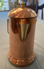 Vintage Copper Over Aluminum Cowboy Campfire Coffee Pot Brass Handles- New W tag