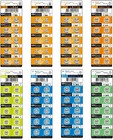 80 Assorted Super Alkaline Button Batteries Coin Cell Set Watch Calculator Ag
