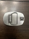 Lincoln Heritage Council Nylt Belt Buckle Silver