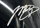 Martin Truex Jr  Signed Bass Pro Stars And Stripes Full Size Replica Helmet 