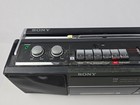Vintage Sony Cfs-w301 Fm am Stereo Cassette Boombox     Working  one Tape Deck 