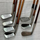Tom Stewart 7 Club Hickory Iron Set- 2 Irons  4 Mash   Nib  Putter- Reset 4 Play