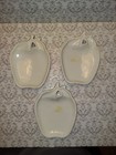 Vintage Set Of Three Ceramic Apple Wall Decor