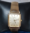 Untested Vintage Timex Women   s Gold Tone Watch