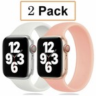 Solo Elastic Loop Strap Silicone Iwatch Band Belt For Apple Watch10 9 8 7 6 5 4