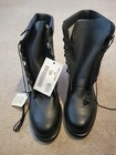 Vtg 2005 Addison Shoe Company Black Military Combat Men   s Boots Size 12 D
