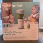 New Nutribullet Baby Food Prep System Nby-50100 Blender 32oz Blue white