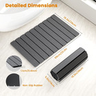 Dayacoco Non Slip Stone Bath Mat  23x15 3  Foldable Quick Dry Stone Shower Mat