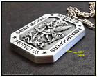 Airborne Medallion  Saint Michael Patron Saint Of Paratroopers Engraved