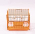 Pet Daily Kit Flat Top Small Bird Cage Metal Bird Cage Portable Pet Bird Cage