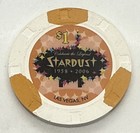 Stardust Casino Las Vegas Nevada  1 Chip H c Celebrate The Legend 1958-2006
