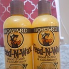 Howard Feed-n-wax Wood Polish   Conditioner 16 Oz 2-pack Lot Beeswax Orange Oil