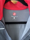 Castelli Jacket Mens Medium Gabba Rosso Corsa Windstopper Cycling Full Zip