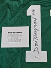 Autographed signed Don Maynard Hof 87 Tristar  Football Jersey Jsa Coa