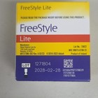 Freestyle Lite Blood Glucose Test Strips 50 Ct No Coding Exp 2028-02-2