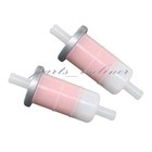 2x Fuel Filter For Yamaha V Star 1100 Xvs1100 Custom W flames 2002- 2008 2009