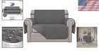Durable Sofa Protector Cover With Elastic Straps - Perfect For Pets And Kids