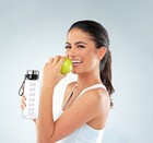 64oz Glass Water Bottle Borosilicate Drinking Bottle With Sleeve