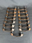 15 Jb Mid Century Modern Chevron Copper Color Boomerang Draw Pulls Mcm