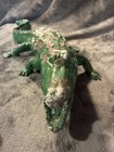 Vintage Large Heavy Cast Iron Alligator Garden Statue 18   -24   door Stop Ebros