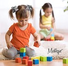 3 Inch Grosgrain Bow For Little Girls- Set Of 2    Grey