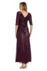 Elegant Sequin  Elbow Sleeve Evening Gown- Mother Of The Bride Dress