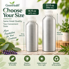 Bulk Essential Oil 16-32 Fl Oz Aluminum Bottle  All Natural Uncut  50  Oils