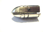 Vintage Bullet Shaped Aluminum  Pencil Sharpener Made In U s a 