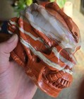 Huge Alien Facehugger Skull Hand Carved Jasper Statue Xenomorph Ridley Scott
