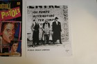 Sex Pistols Public Image Itd  Pins Photo Record Comic Book Lot Set Johnny Rotten