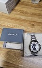 Seiko Men s Coutura Perpetual Chronograph 44mm Silver Dial Watch Ssc787