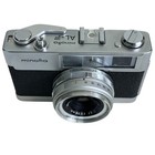 Vintage Minolta Al-f 35mm Rangefinder Camera Rokkor 38mm F 2 7 W case Tested