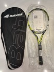 Babolat Pure Aero 2023 Tennis Racquet - Grey yellow   Racket Cover bag