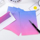 Lined Stationary Paper   Envelope Set - Letter Writing Paper