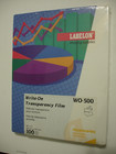 Write-on Transparency Film Sheets 8 5 X 11  100 Sheets New Sealed Labelon