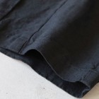 Blue Willow Heavyweight Linen Pants  Black  Occasion  Yu-pack  26ss
