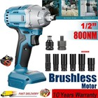 For Makita Lxt 1 2  Impact Wrench 18 Volt Cordless Lithium Ion Impact Driver Ma