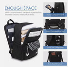 Travel Laptop Backpack Water Resistant Anti-theft Bag With Usb Charging  Durable