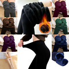 Leggings Pants Women Fleece Winter Warm Lined High Thermal Thick Stretch 25  Off