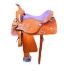 Antique Western Kids Youth Adult Barrel Horse Saddle Tooled Leather Tack Set