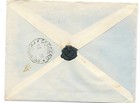 Tunisia 1935 Postal Mail Cover  102 To Ceccano Italy Wax Seal