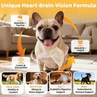 25-in-1 Dog Multivitamin Chews For Dogs Skin   Coat  Gut  Heart   Brain